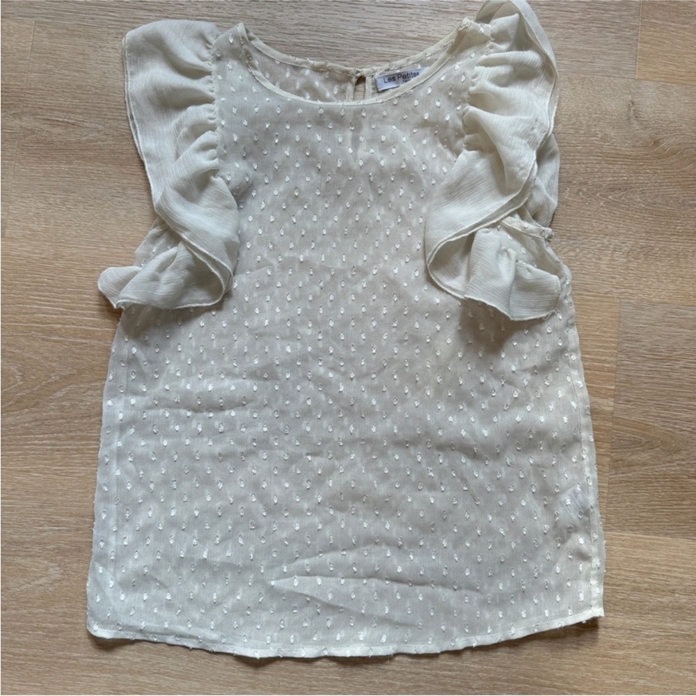 Les Petites Paris Ruffle Top